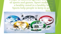 Презентация по английскому языку на тему Sport (4 класс)