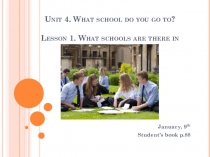 Презентация к уроку What schools are there in your country  9 класс