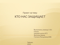 Презентация по окружающему миру Наша безопасность 3 класс