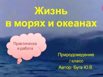 Презентация по природоведению на тему Жизнь в морях и океанах(5класс)