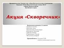 Акция Скворечник