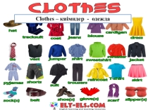 Clothes for kids (1st grade)