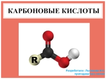 Презентация по химии на тему Карбоновые кислоты (10 класс)