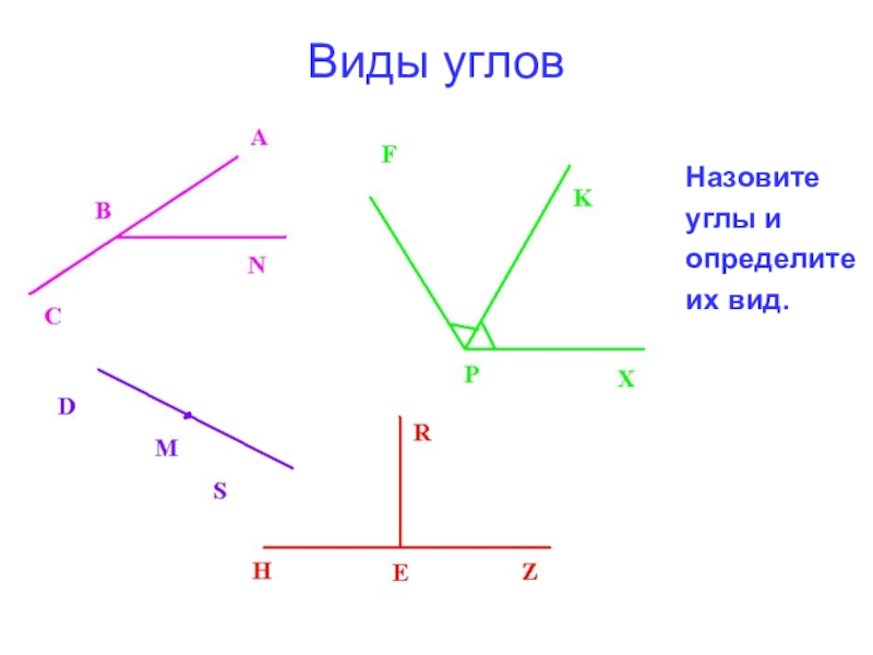 Проект на тему углы