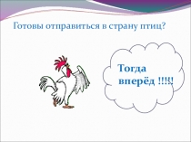 Презентация к сценарию Пернатые друзья