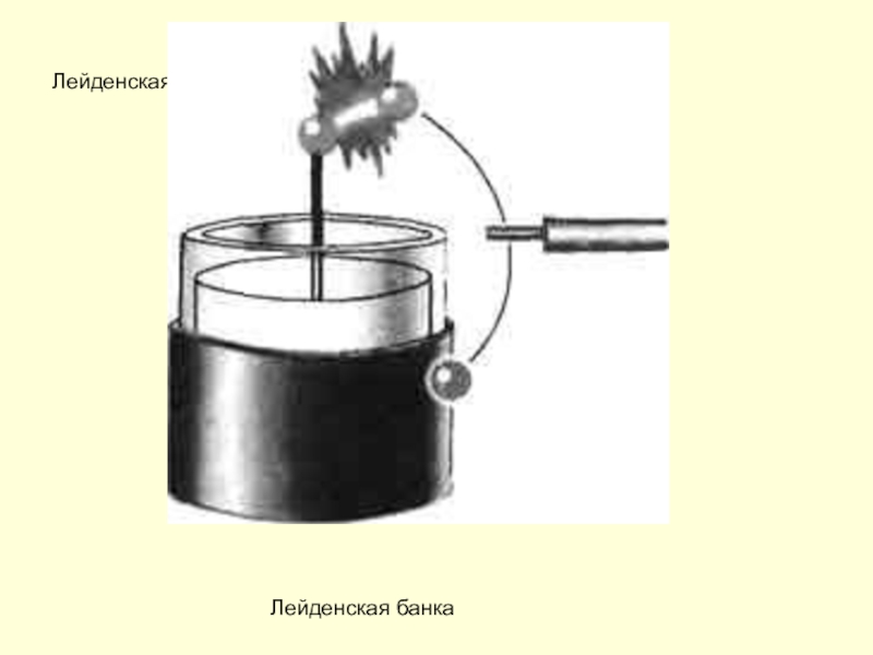 Лейденская банка схема