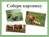 Презентация для внеклассной работы - пазлы Домашние животные