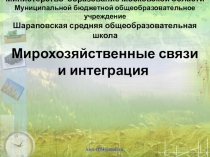 Мирохозяйственные связи и интеграция (10 класс)