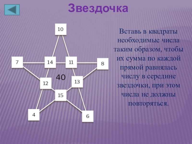 В квадрате суммы чисел в каждом. Таким образом. Вставьте в квадраты пропущенные цифры чтобы в середине равнялось. Квадрат в середине число 15. Середина числа.