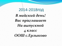 Презентация Прощание с начальной школой