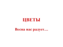 Презентация по цветоводству по теме цветы