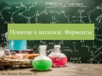 Презентация Понятие о катализе