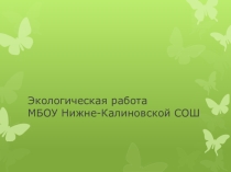 Презентация по экологии Агитбригада