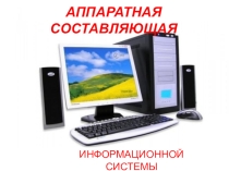 Презентация по информатике на тему Аппаратная часть ПК