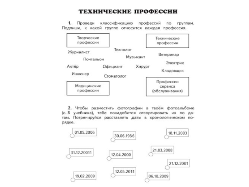 Презентация по технологии на тему Мир профессий