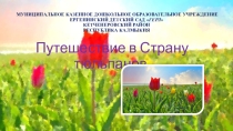Презентация к занятию по лепке Тюльпан в подготовительной группе