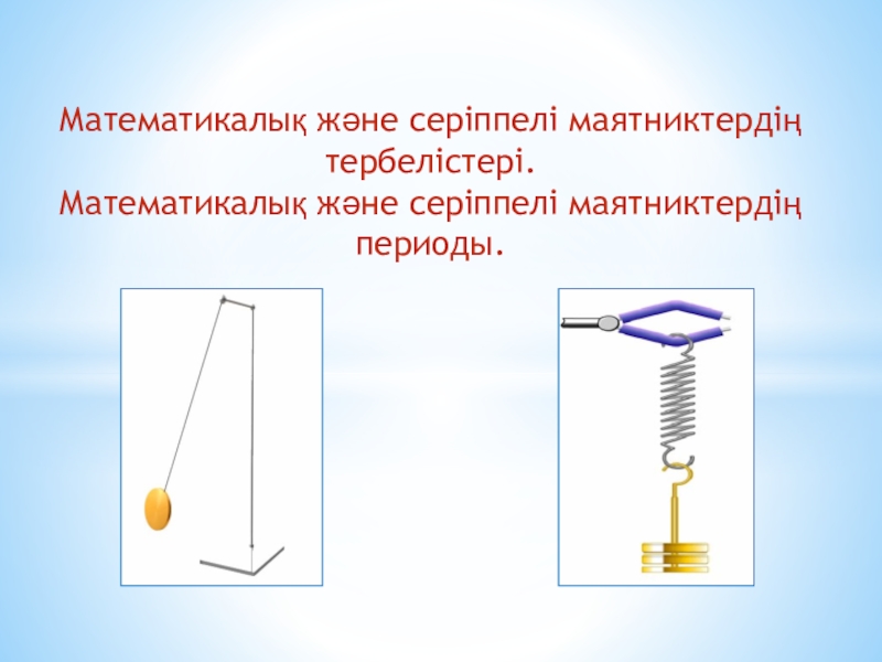 Математикалық маятник периоды