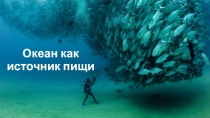 Презентация урока по русскому языку на тему Океан как источник пищи