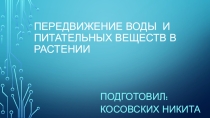 Презентация,Ботаника(презентация к уроку подготовлена уч-мя)