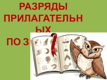 РАЗРЯДЫ ПРИЛАГАТЕЛЬНЫХ ПО ЗНАЧЕНИЮ