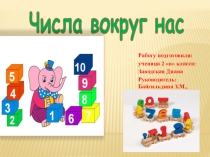 Презентация к НПК Числа вокруг нас