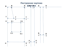 Презентация к уроку Построение чертежа Фартука с нагрудником