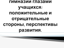 Презентация Воспитательная среда глазами обучающихся