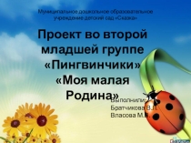 Презентация проекта Моя малая Родина (вторая младшая группа)