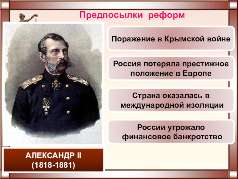 Российские реформы 19 века