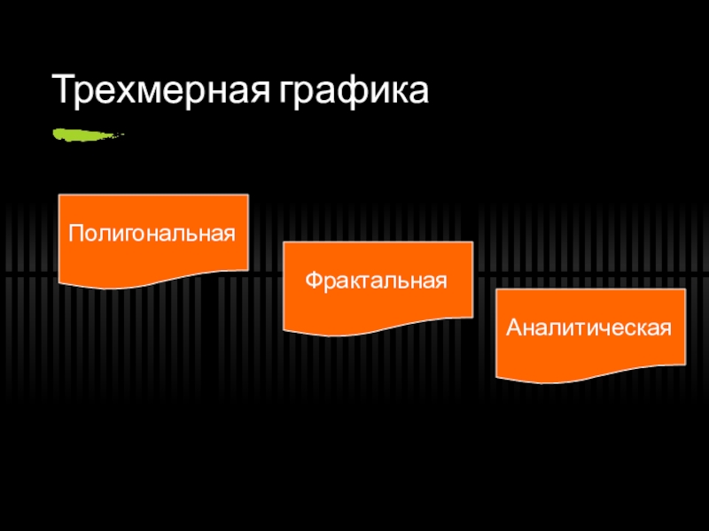 Трехмерная графика Трехмерная графика Трехмерная графика