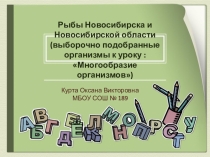 Презентация по биологии на тему Рыбы НСО (7 класс)