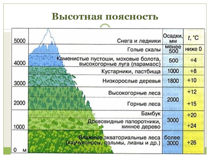 Горные ландшафты презентация