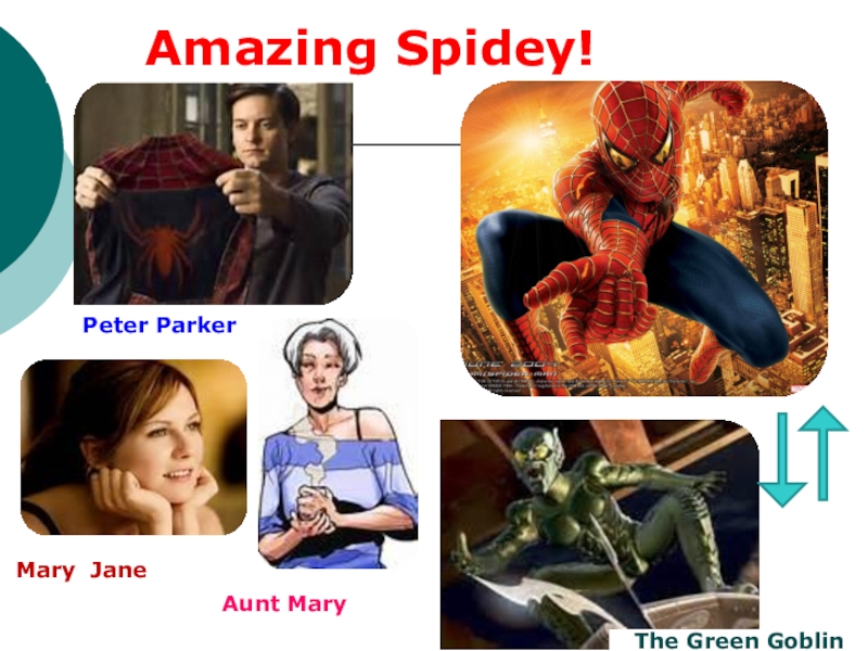 Презентация I’m from… (Я из…)” 5 класс ФГОС ФифAmazing Spidey!Aunt MaryThe Green GoblinPeter Parker Mary Jane ФифAmazing Spidey!Aunt MaryThe Green GoblinPeter Parker Mary Jane