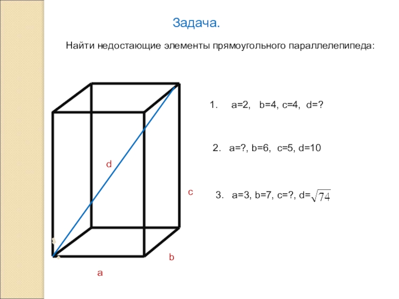 Прямоугольный параллелепипед 4 класс презентация