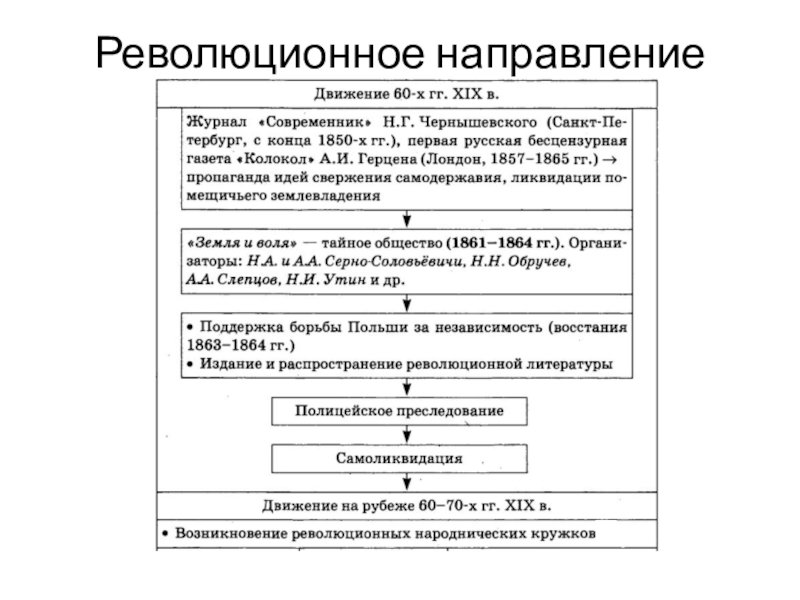 Общественную мысль xix века. Революционное направление. Программа революционное направление. Революционное направление определение. Дата революционное направление.