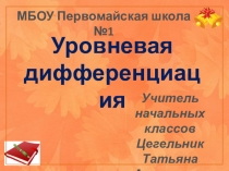 Презентация - Уровневая Дифференциация