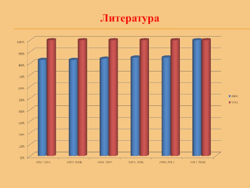 Презентация на ВК Портфолио(общая) Литература Литература