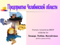 Презентация по технологии Предприятия Челябинской области. (НРЭО в рамках ФГОС)