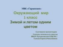 Презентация по окружающему миру на тему