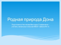 Презентация к уроку Степь