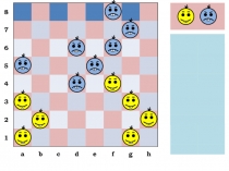 Презентация. Шашки. Простые комбинации - 8