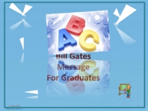 Презентация  11 советов Билла Гейтса к неделе английского языка