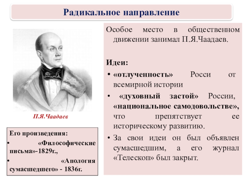 Общественное движение при николае 1 презентация 9 класс