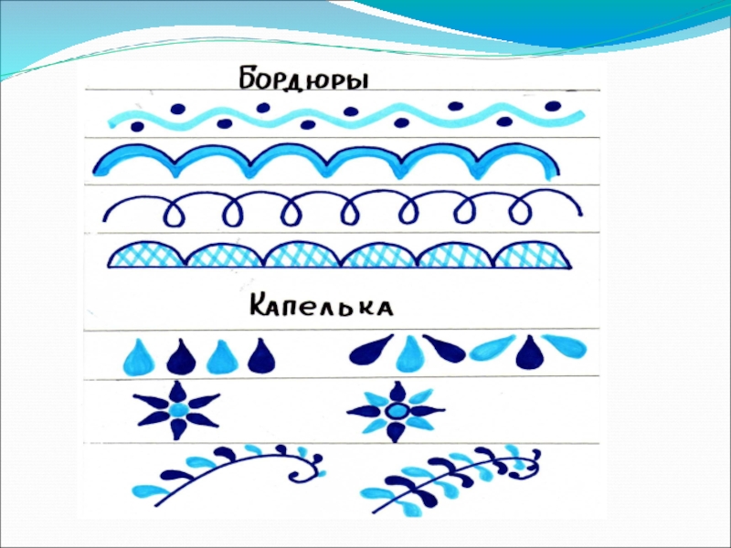 Презентация гжель подготовительная группа