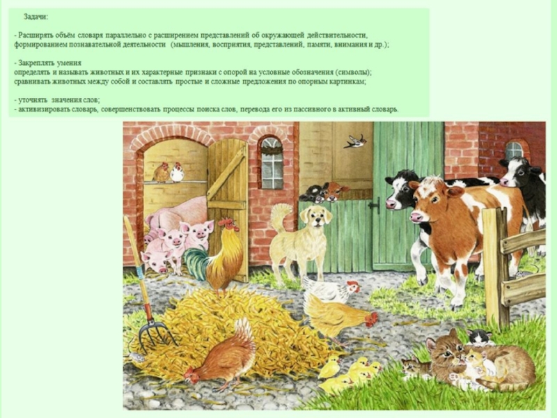 Презентация по теме Домашние животные. составление описательного рассказа