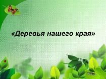 Проект Природа нашего края.