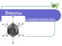 Презентация по теме Вирусы