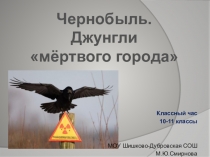 Классный час для обучающихся 10-11 классов на тему : Чернобыль. Джунгли МЁРТВОГО ГОРОДА