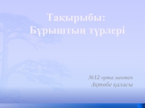 Бір нүктеден шыққан екі сәуледен құралған фигура бұрыш деп аталады.