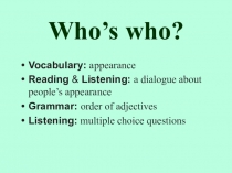 Презентация по английскому языку к уроку 3b ( Spotlight 7)